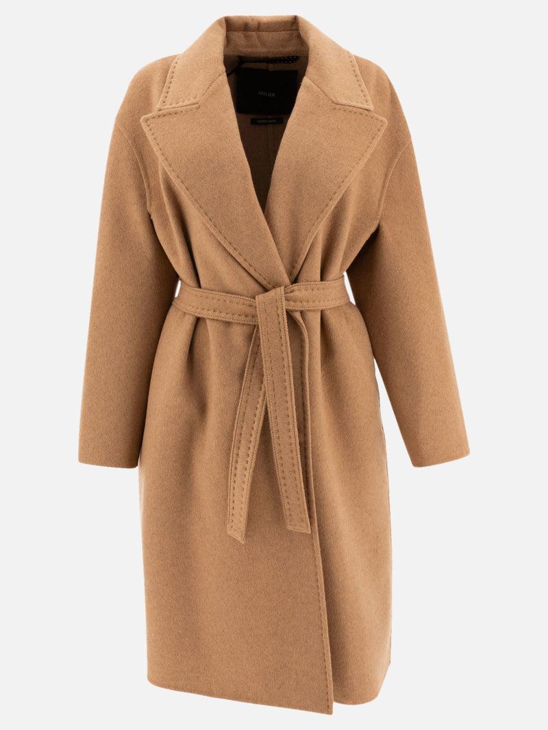 Vietti Max Mara Atelier Cappotto destrutturato in cashmere double Economico