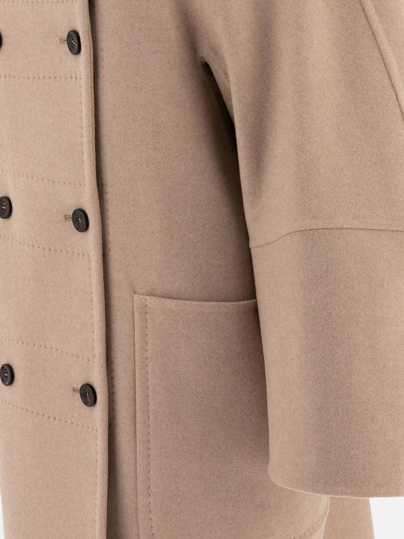 Vietti Max Mara Cappotto doppiopetto in lana e cashmere Outlet