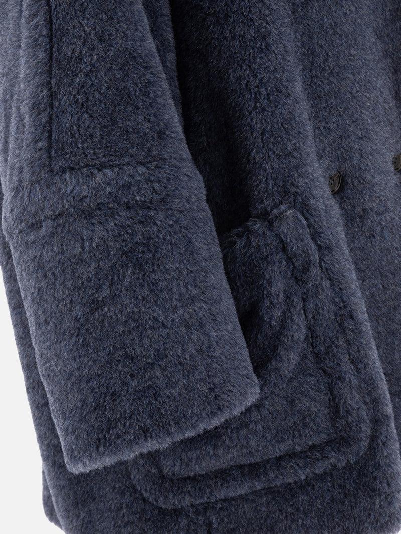 Vietti Max Mara Cappotto corto in alpaca e lana "Teddy Bear Icon" In Vendita