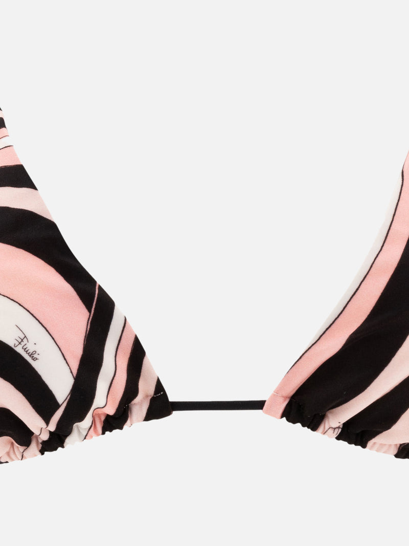 Vietti Pucci Top bikini con stampa Iride Negozio