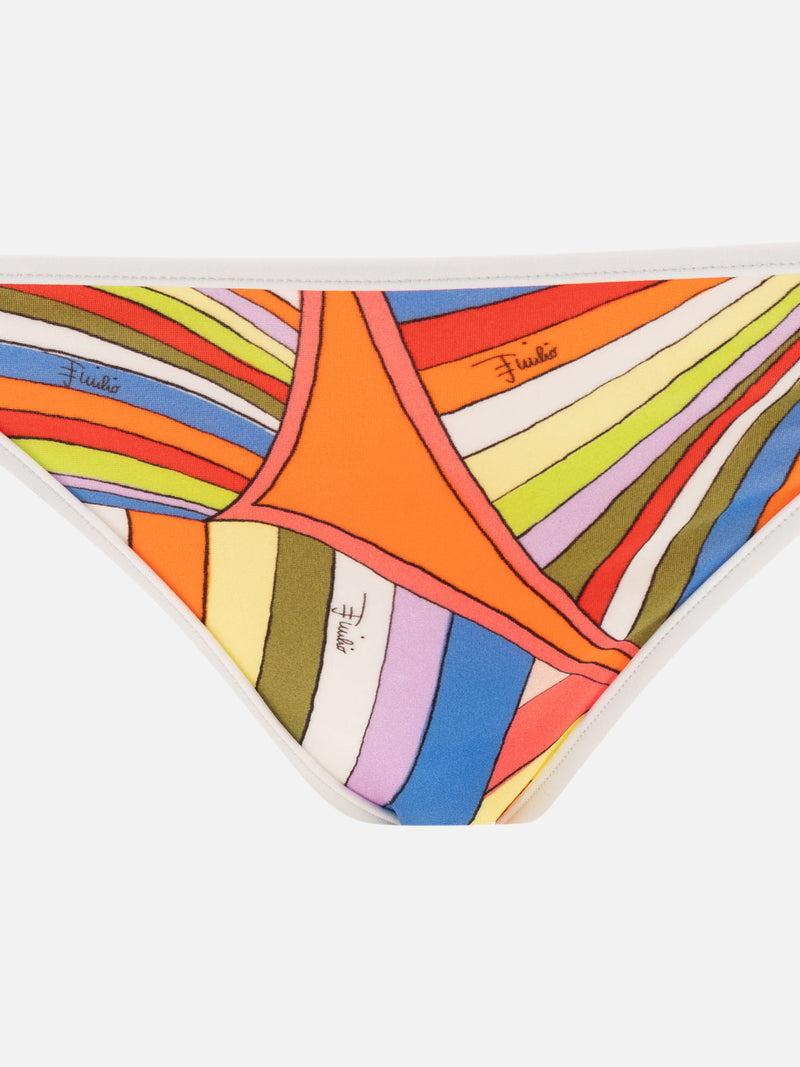 Vietti Pucci Slip bikini con stampa Iride In Saldo