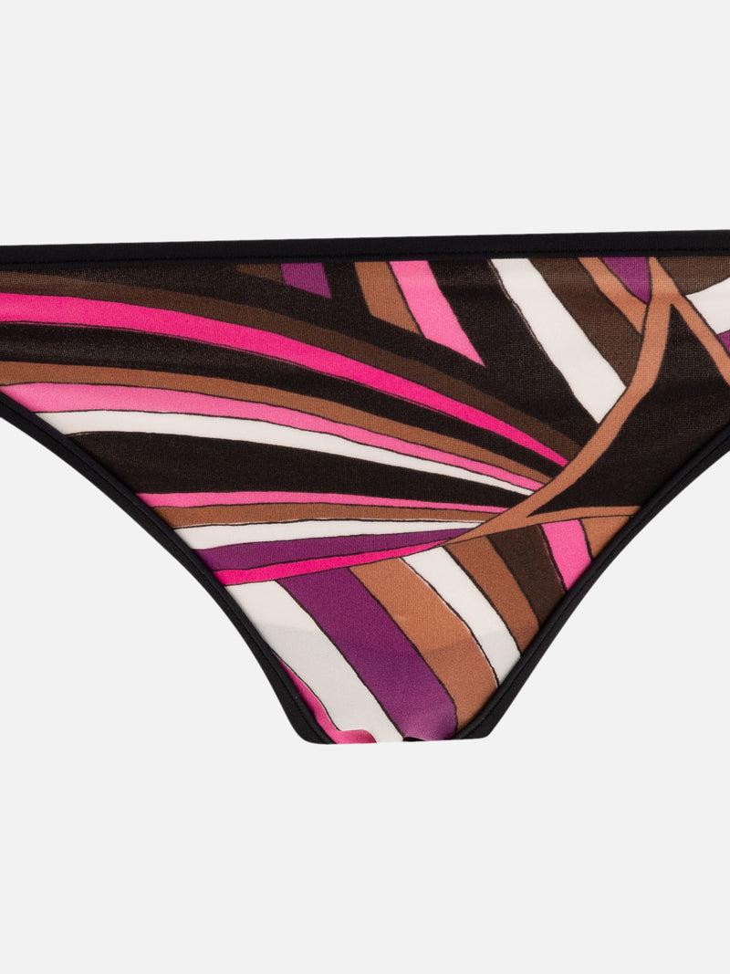 Vietti Pucci Slip bikini con stampa Iride Nuova