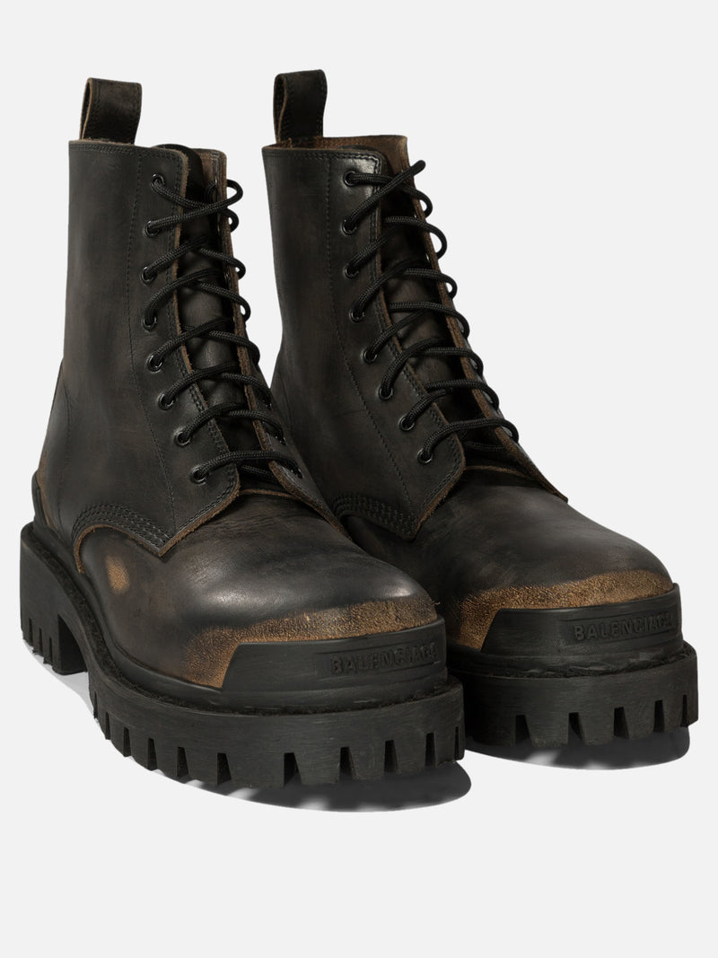 Vietti Balenciaga Anfibi "Strike" Qualità
