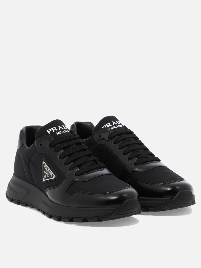 Vietti Prada Sneaker in pelle e Re-Nylon "PRAX 01" Vendita