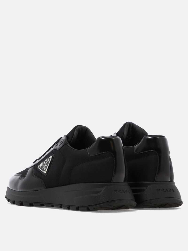 Vietti Prada Sneaker in pelle e Re-Nylon "PRAX 01" Vendita