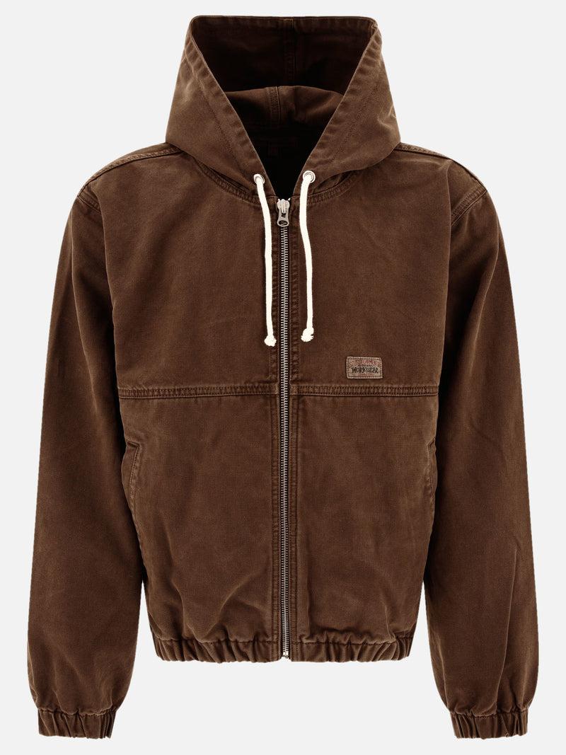 Vietti Stüssy Work jacket in unlined canvas Online