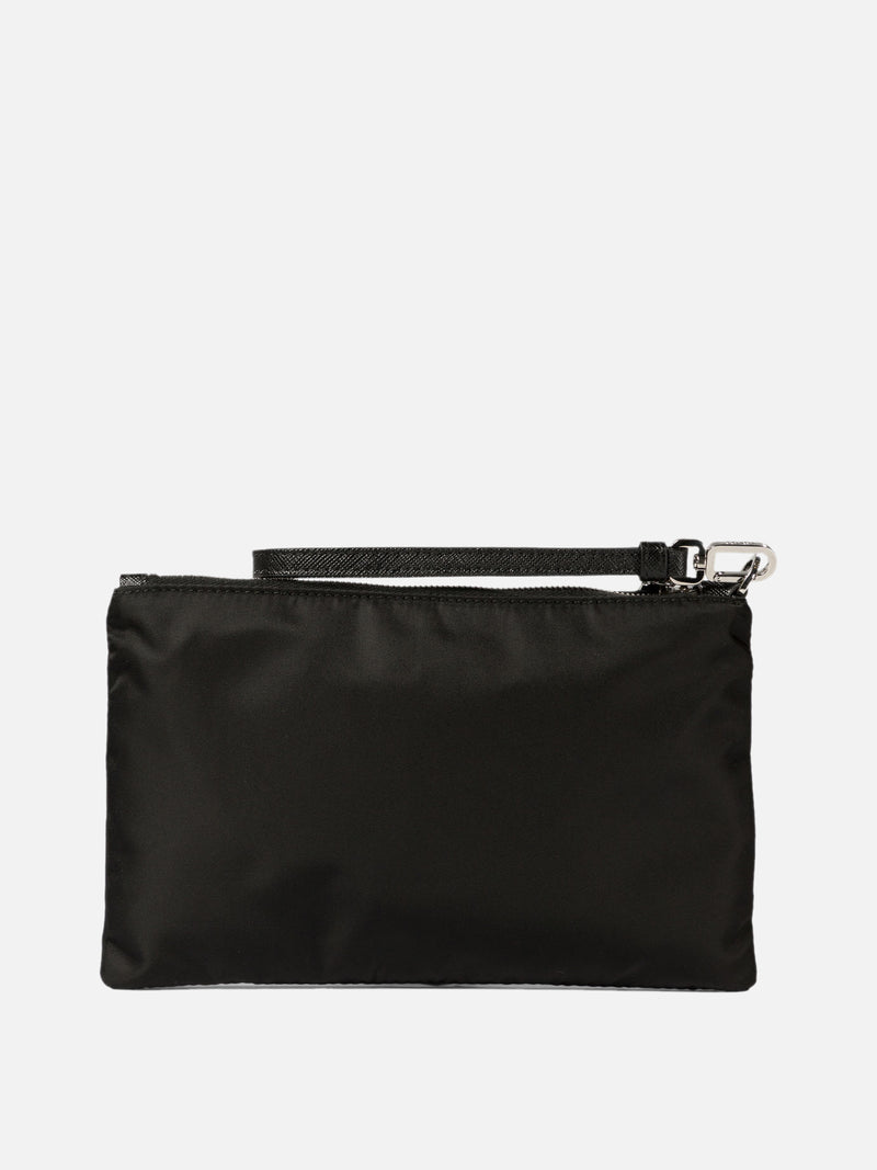 Vietti Prada Pouch in Re-Nylon e Saffiano In Vendita