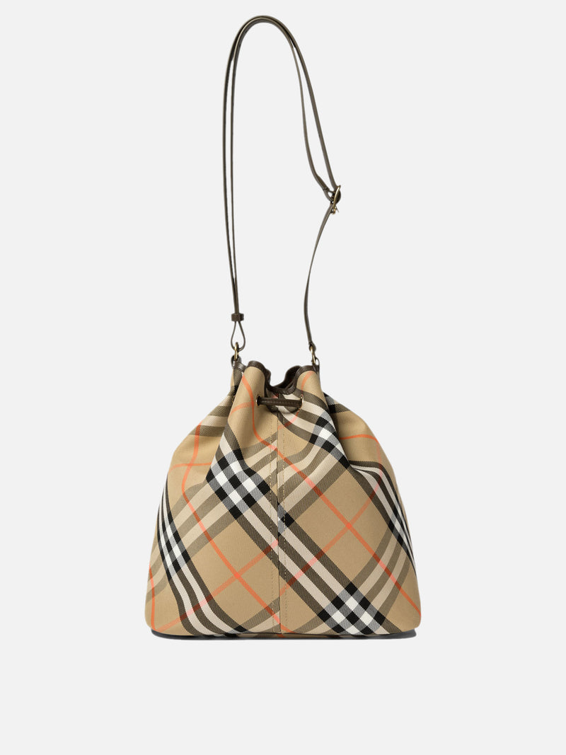 Vietti Burberry Borsa a secchiello "Vintage Check" Soddisfazione Garantita