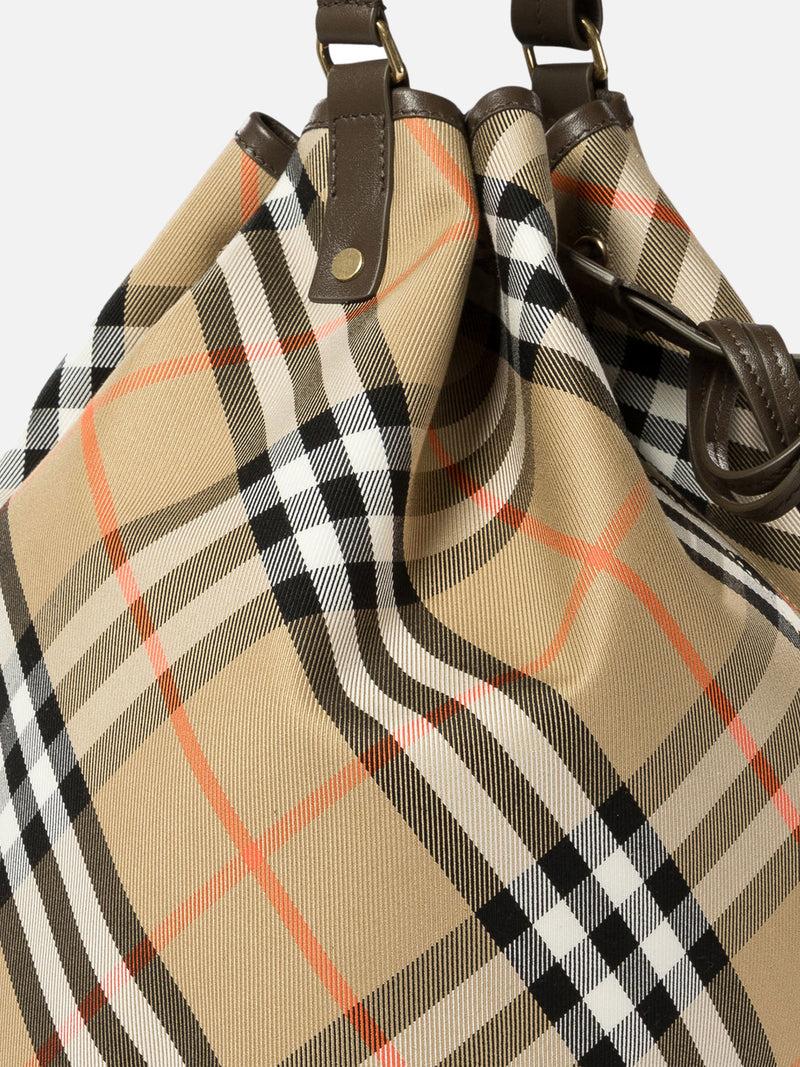 Vietti Burberry Borsa a secchiello "Vintage Check" Soddisfazione Garantita