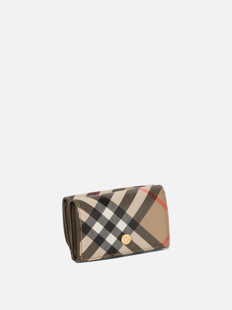 Vietti Burberry Portafoglio compatto "Check" Hotsell
