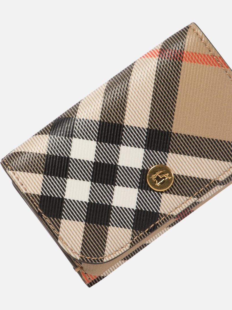 Vietti Burberry Portafoglio compatto "Check" Hotsell