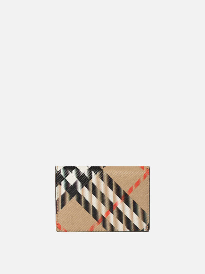 Vietti Burberry Portacarte bi-fold "Check" Vendite Flash