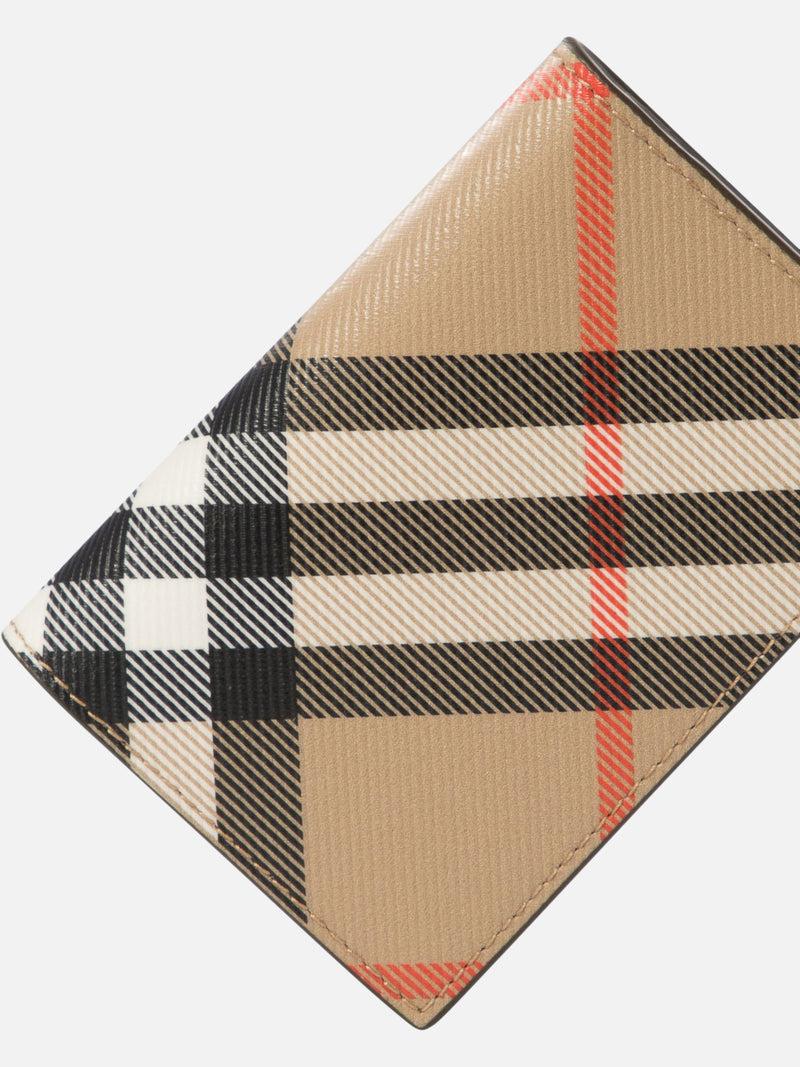 Vietti Burberry Portacarte bi-fold "Check" Vendite Flash