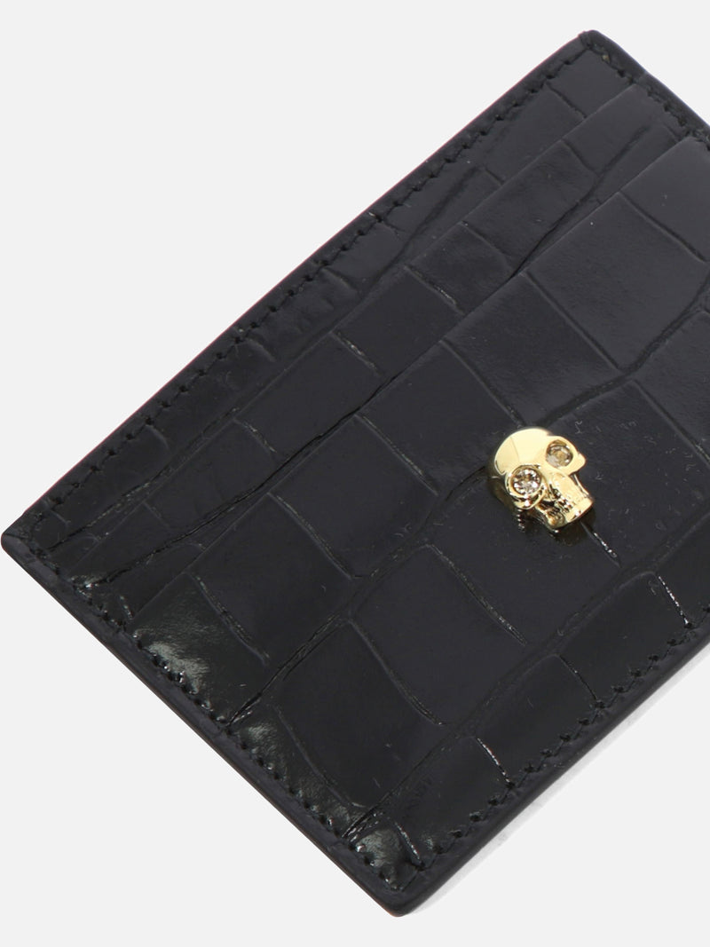 Vietti Alexander McQueen Portacarte "Skull" Spedizione gratuita