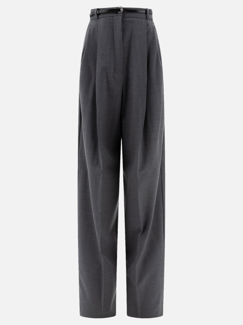 Vietti Max Mara Sportmax Pantaloni oversize in lana stretch Duty-free