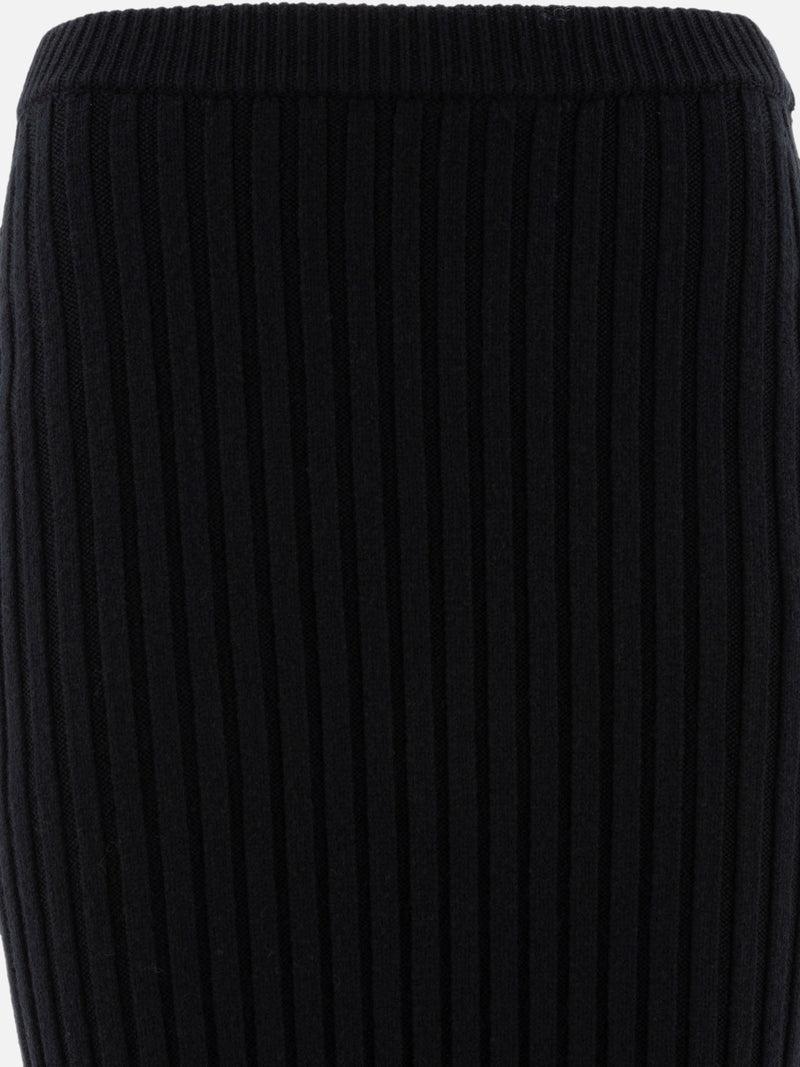 Vietti Max Mara Gonna in maglia di lana e cashmere Italy