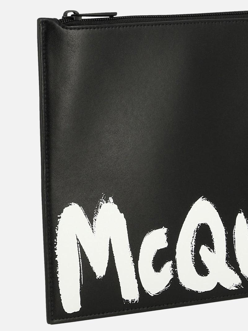Vietti Alexander McQueen Clutch "McQueen Graffiti" Spedizione gratuita