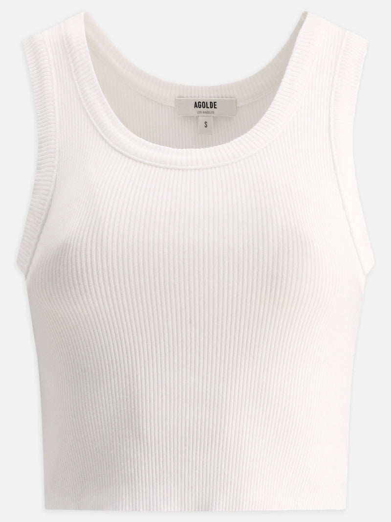 Vietti Agolde Canotta cropped "Poppy" Flash Sale