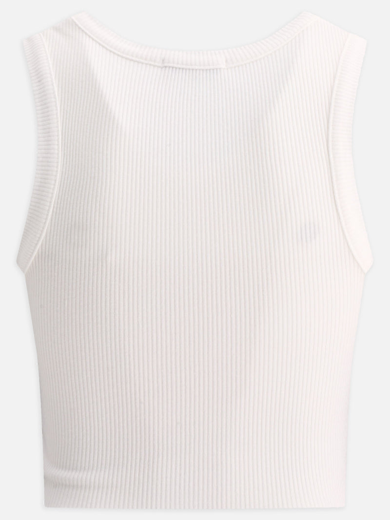 Vietti Agolde Canotta cropped "Poppy" Flash Sale