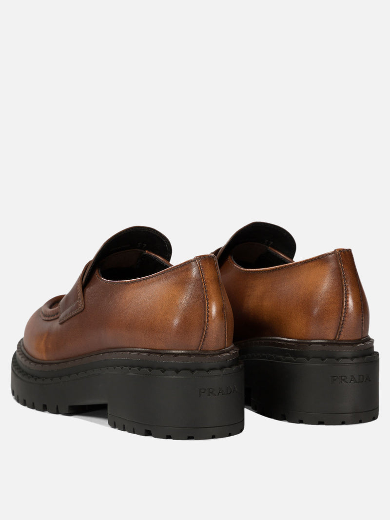 Vietti Prada Mocassini "Double Chocolate" Enormi risparmi