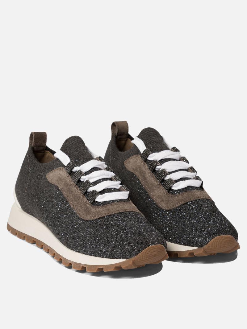 Vietti Brunello Cucinelli Sneaker "Sparkling Precious Eyelets" Ultimi due giorni