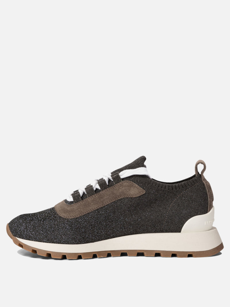Vietti Brunello Cucinelli Sneaker "Sparkling Precious Eyelets" Ultimi due giorni