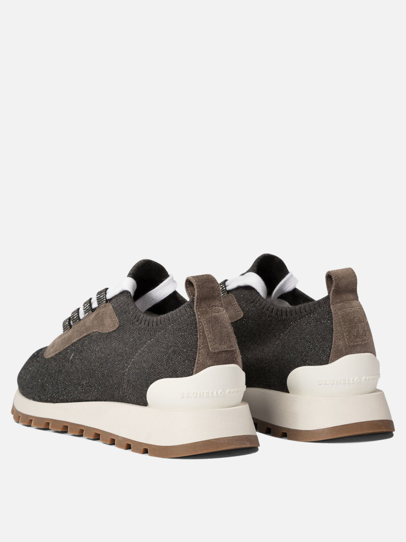 Vietti Brunello Cucinelli Sneaker "Sparkling Precious Eyelets" Ultimi due giorni