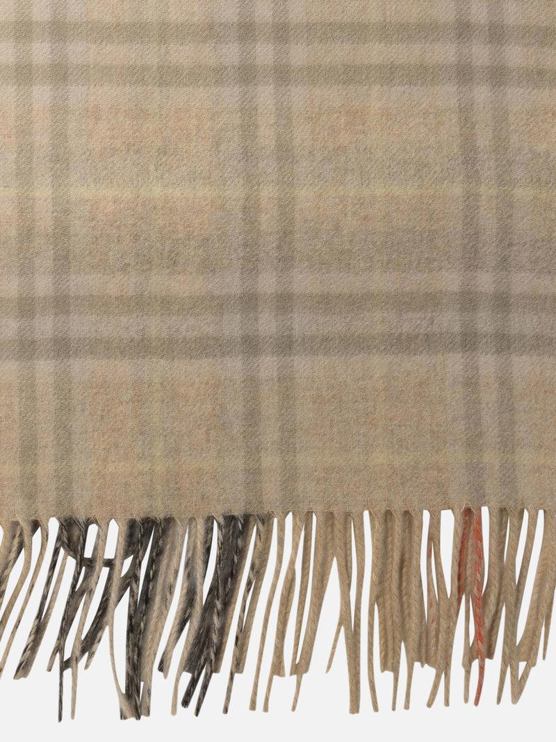 Vietti Burberry Sciarpa reversibile in cashmere Check Offerta Pasqua
