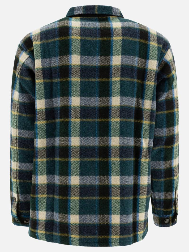 Vietti South2 West8 Camicia in lana melton "Smokey" Sostegno trimestrale