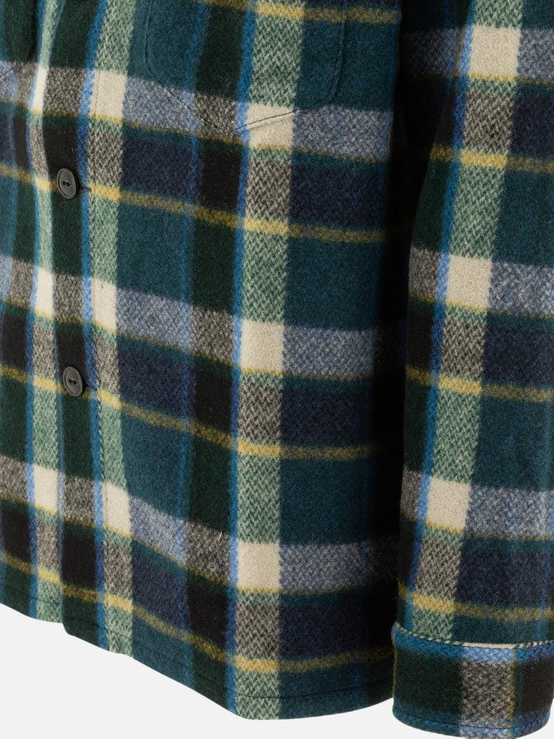 Vietti South2 West8 Camicia in lana melton "Smokey" Sostegno trimestrale
