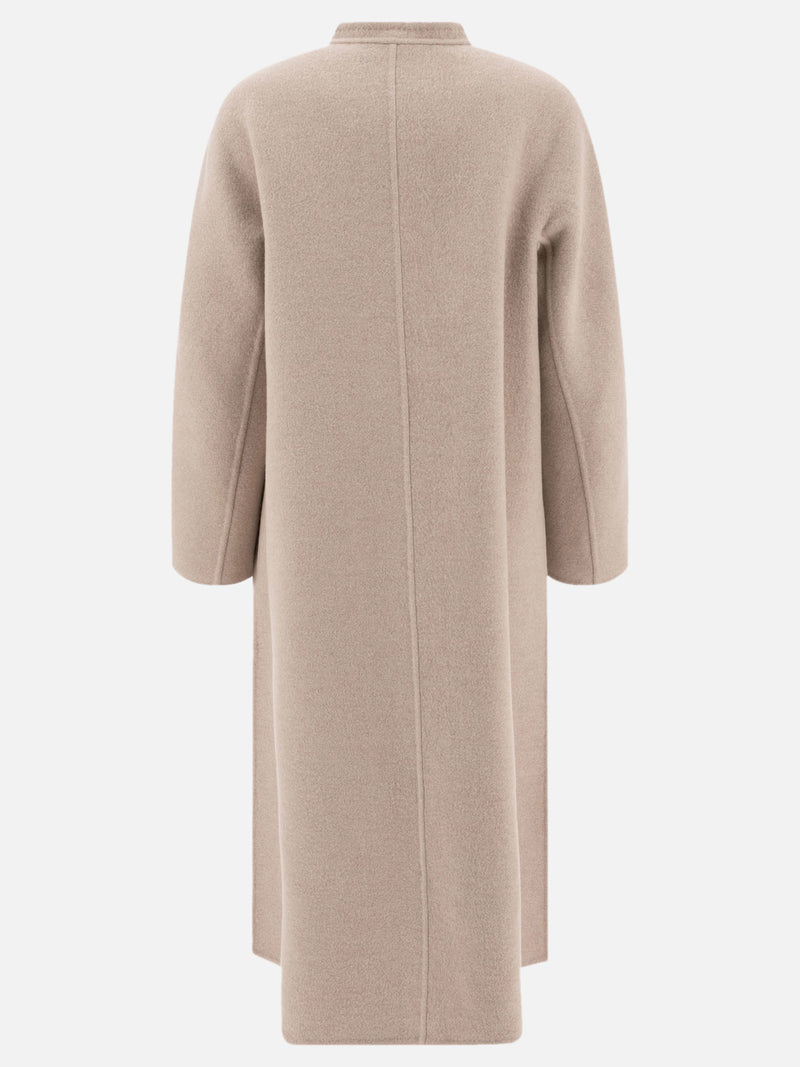 Vietti Max Mara Atelier Cappotto svasato in cashmere double Vendita calda