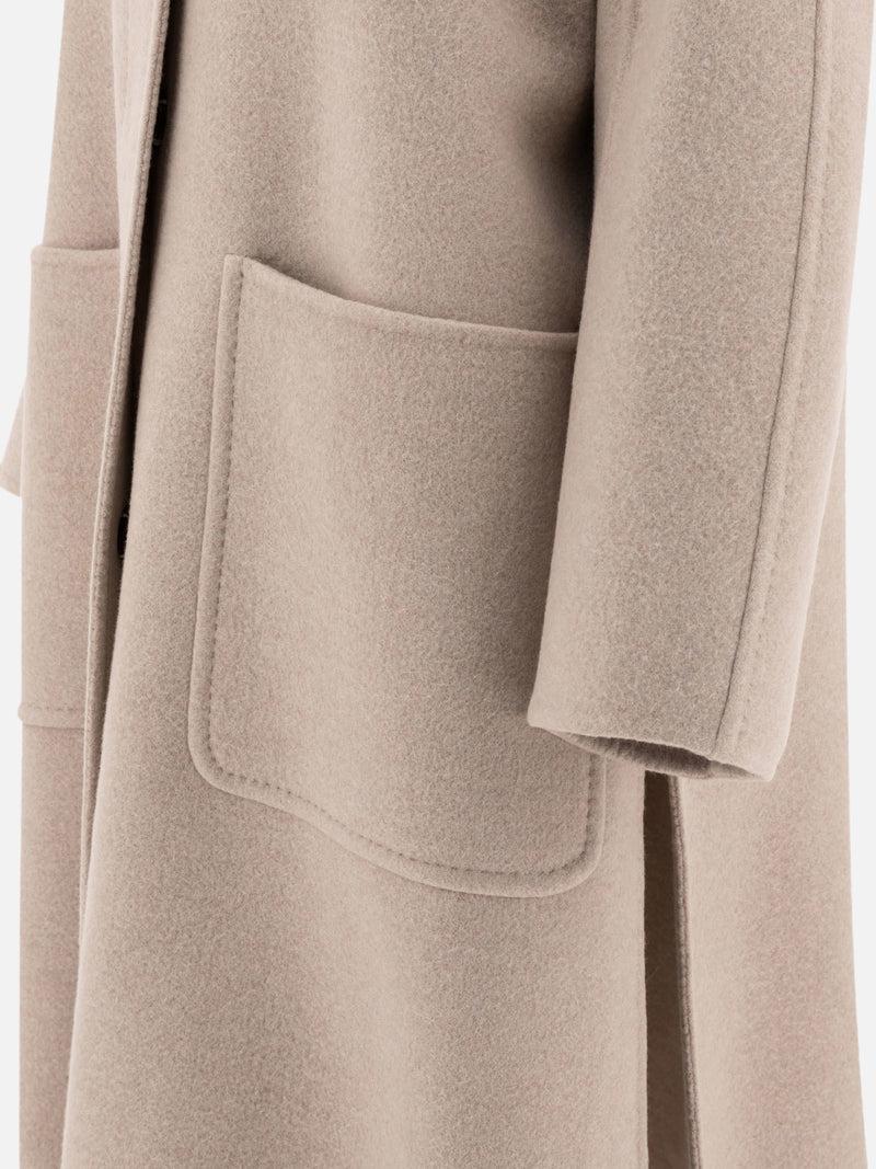 Vietti Max Mara Atelier Cappotto svasato in cashmere double Vendita calda