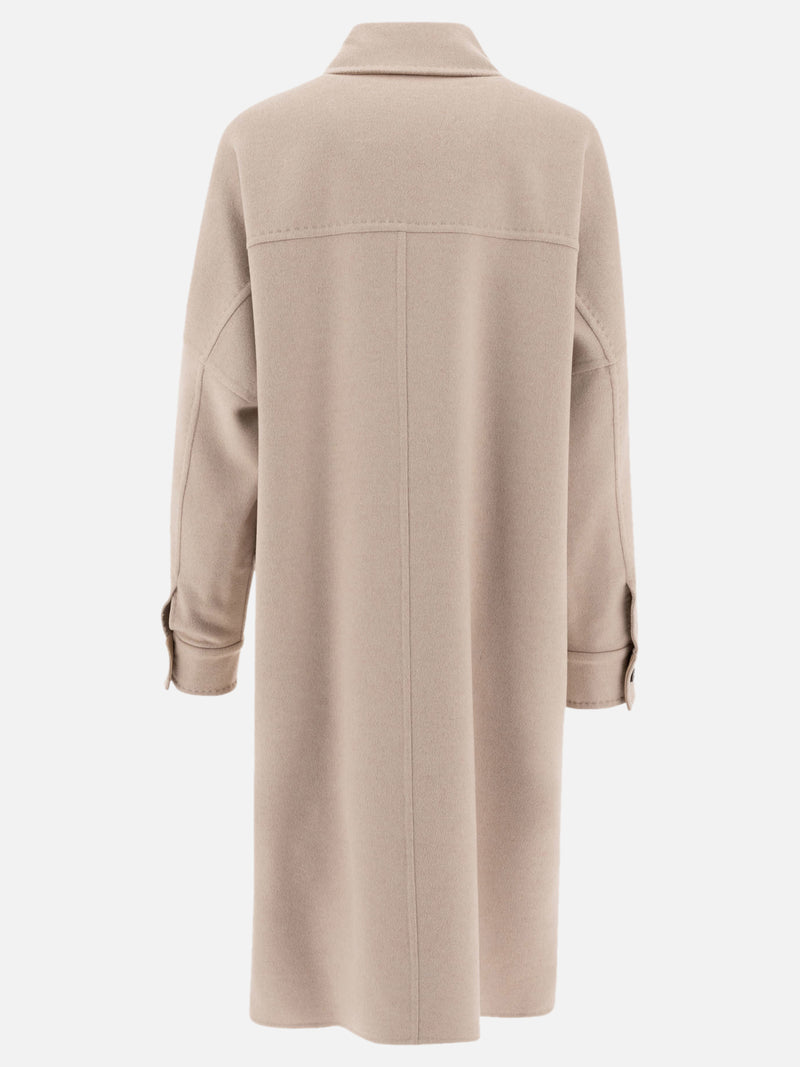 Vietti Max Mara Atelier Cappotto oversize in cashmere Offerta migliore