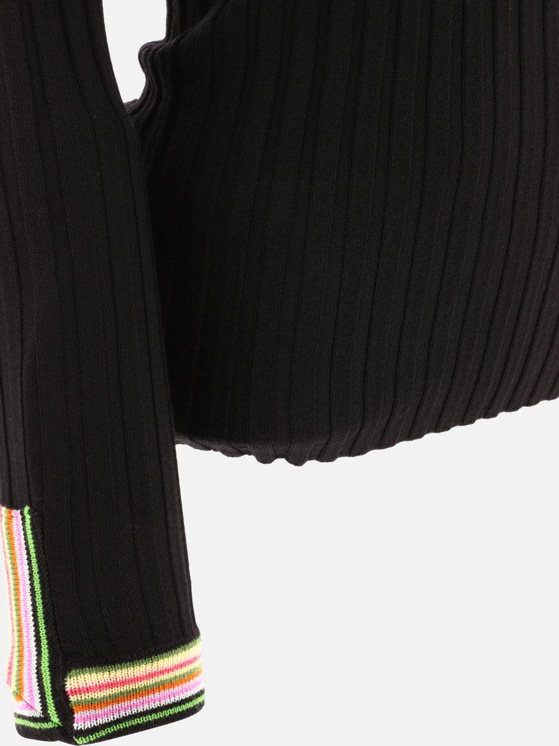 Vietti Etro Dolcevita con profili a contrasto 50% di sconto per tempo limitato