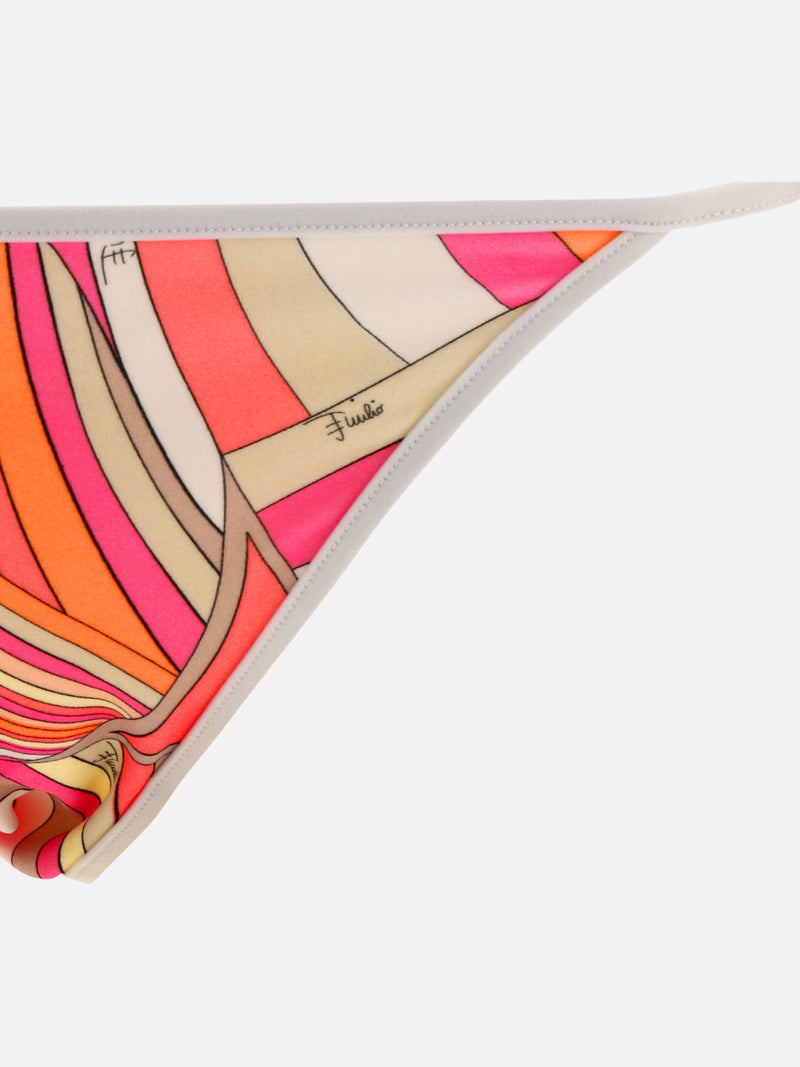 Vietti Pucci Slip bikini con stampa Iride Italy