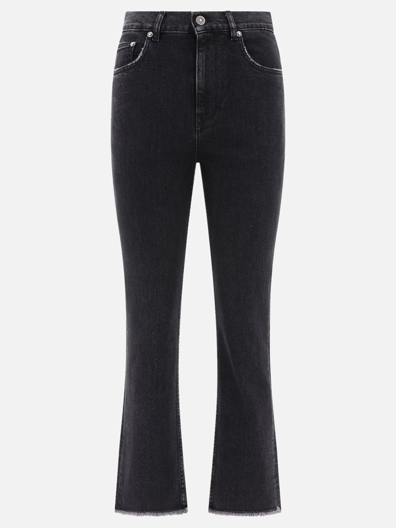 Vietti Golden Goose Jeans "New Cropped Flare" Vendita