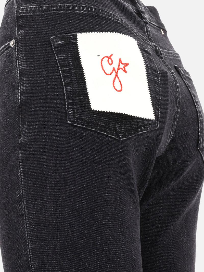 Vietti Golden Goose Jeans "New Cropped Flare" Vendita