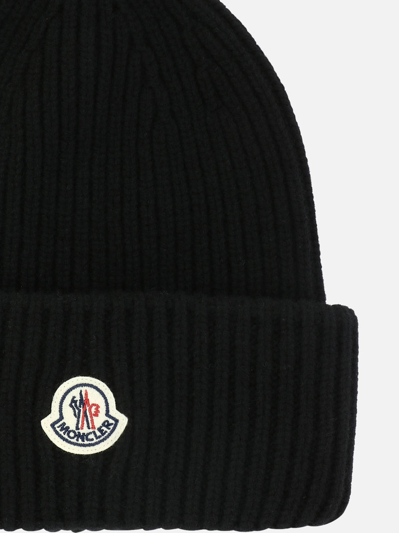 Vietti Moncler Berretto in lana e cashmere In Saldo