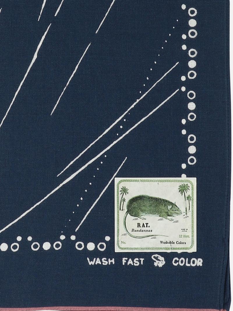 Vietti KAPITAL Foulard "Rainbowy Fastcolor Selvedge" Grande vendita