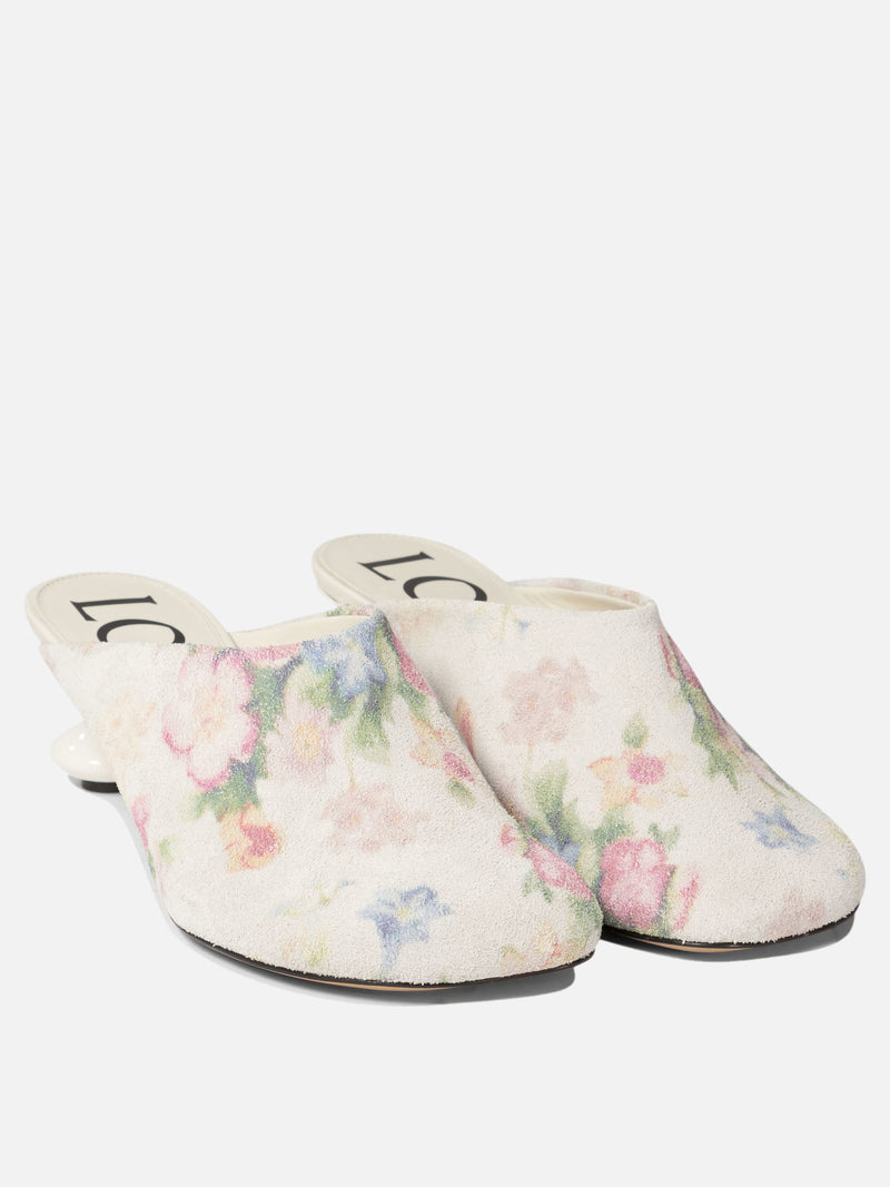 Vietti Loewe Sabot "Toy" in pelle scamosciata spazzolata Offerta Pasqua