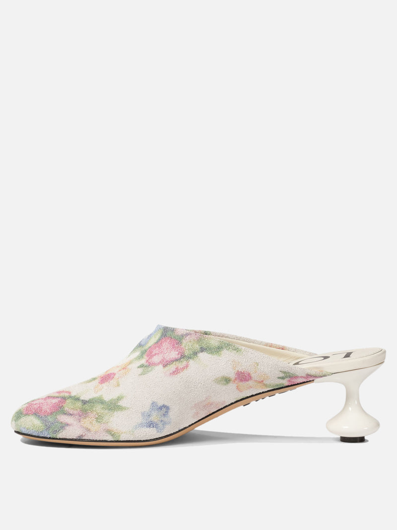 Vietti Loewe Sabot "Toy" in pelle scamosciata spazzolata Offerta Pasqua