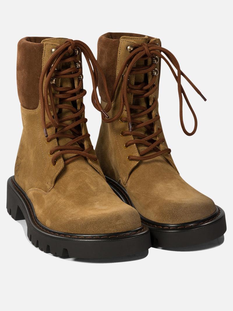 Vietti Loewe Anfibi militari "Sierra" in pelle scamosciata Latest fashion
