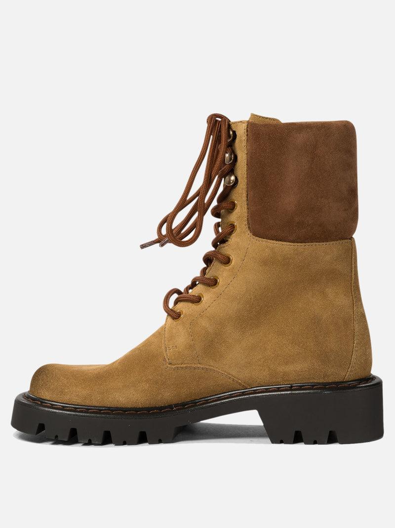 Vietti Loewe Anfibi militari "Sierra" in pelle scamosciata Latest fashion