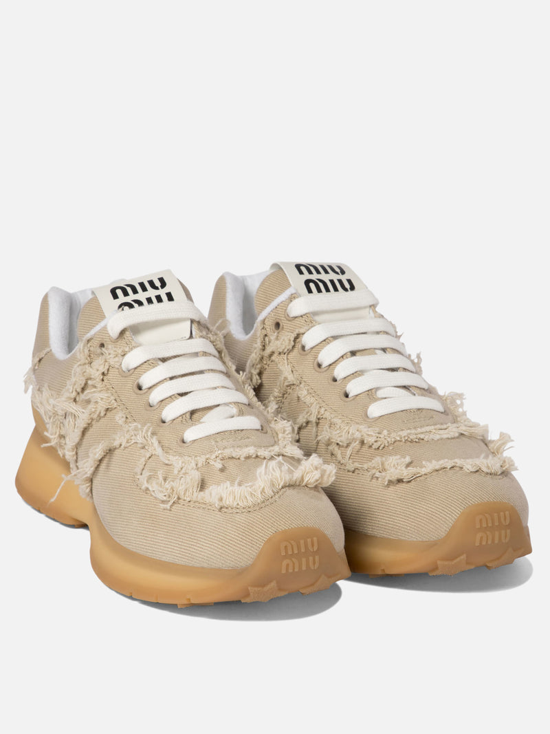 Vietti Miu Miu Sneaker in denim Liquidazione