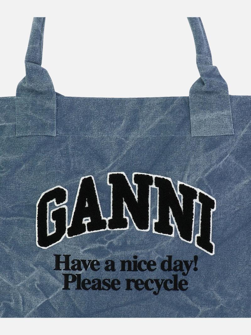 Vietti Ganni Tote Oversize in canvas Sconti questo mese