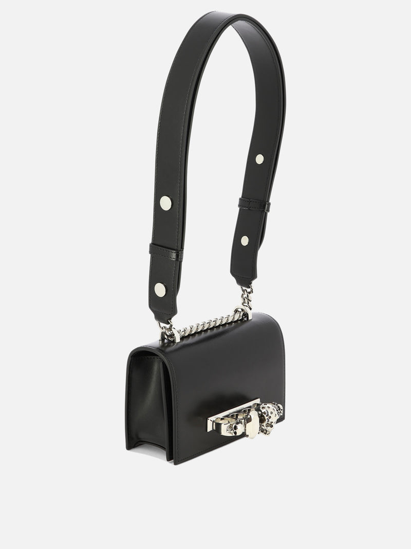 Vietti Alexander McQueen Borsa a tracolla "The Biker Mini Jewelled" Italy