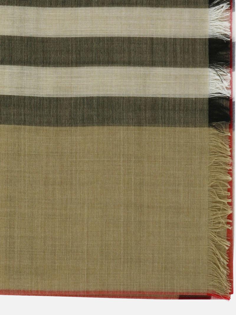 Vietti Burberry Sciarpa in lana e seta Check Novità