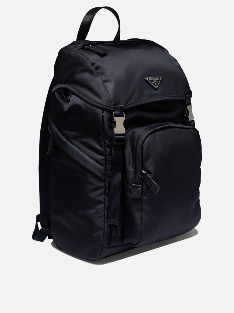 Vietti Prada Zaino in Re-Nylon con dettagli in Saffiano Grandi sconti