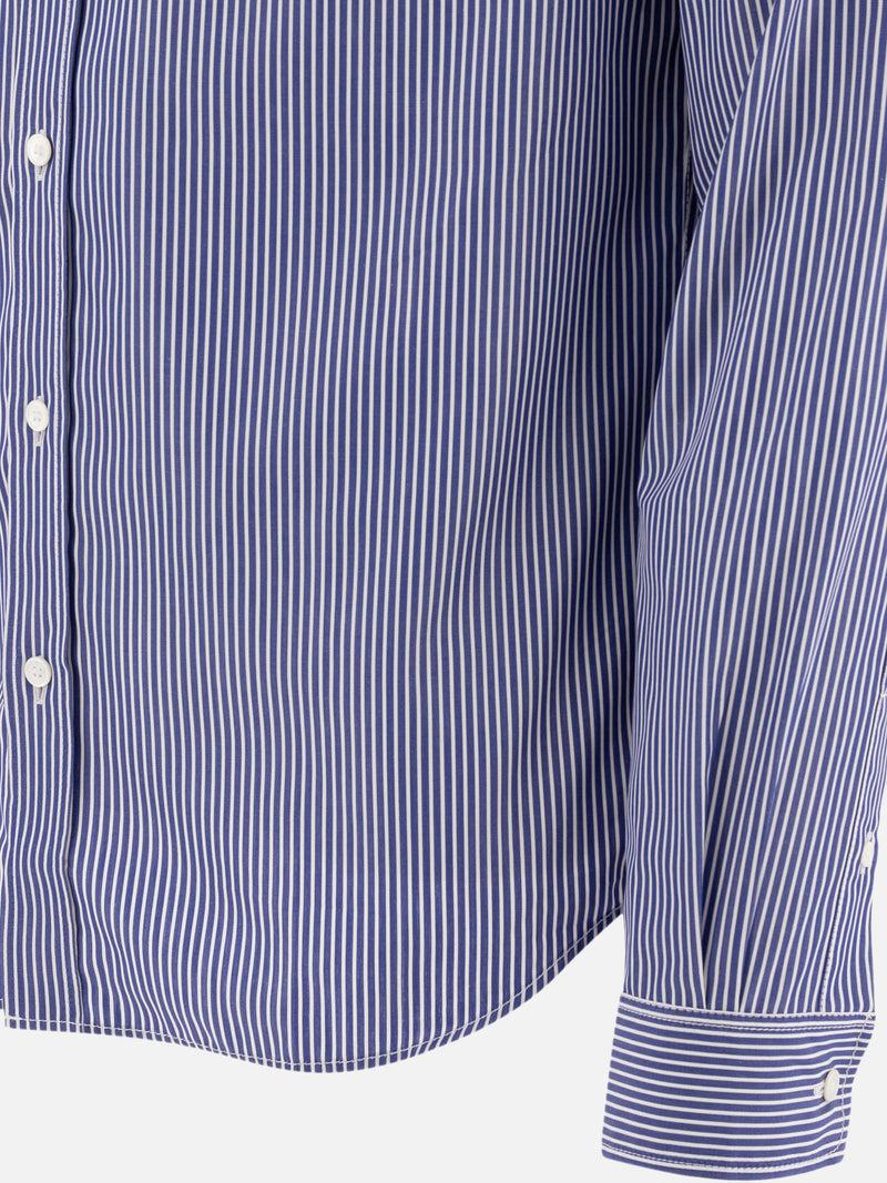 Vietti Maison Kitsuné Camicia a righe "Fox Head" Ritorno libero