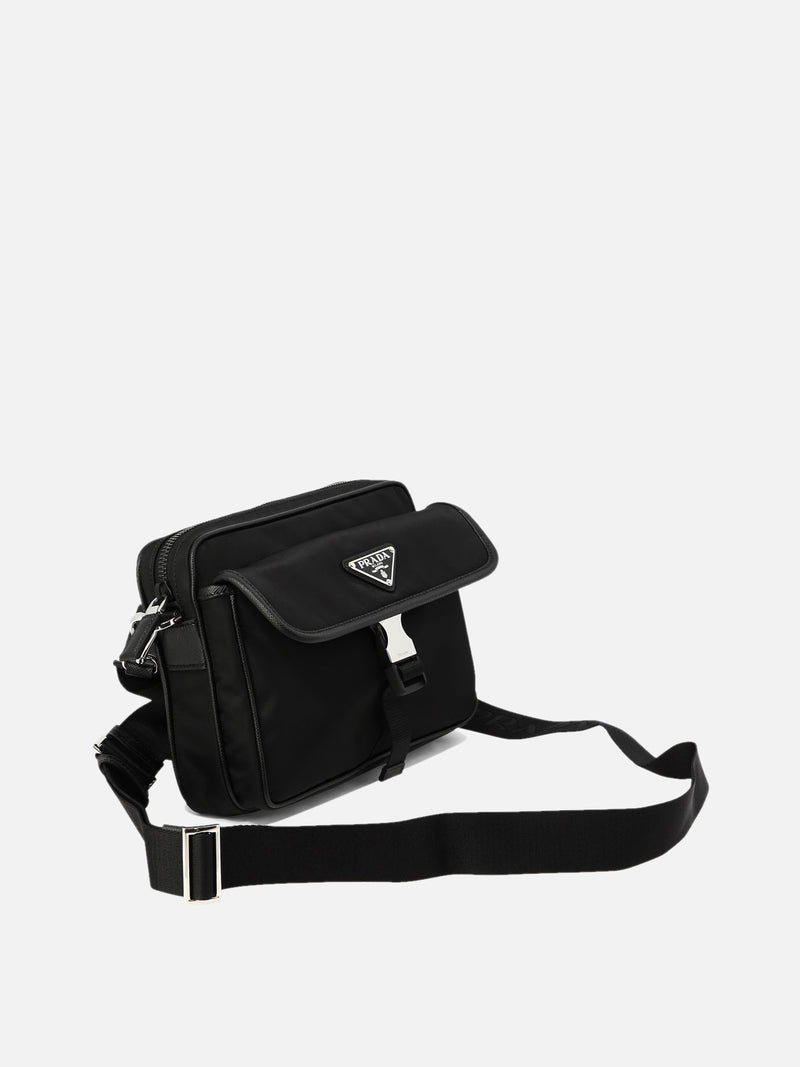 Vietti Prada Borsa a tracolla in Re-Nylon e Saffiano Negozi Online